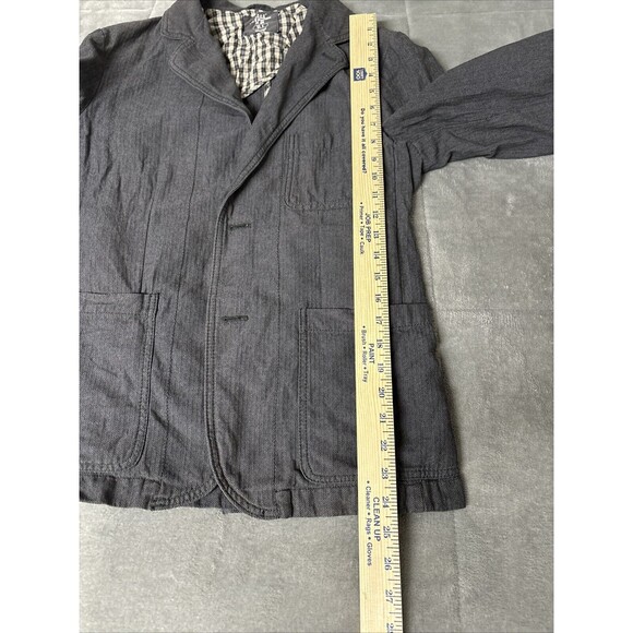 MISSES LOGG LABEL OF GRADED GOODS BY H&M GREY COTTON BLAZER‎ SIZE S WOMEN'S - Picture 10 of 11